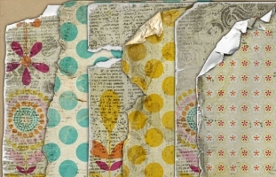 Altered Bohemian {Worn Papers}