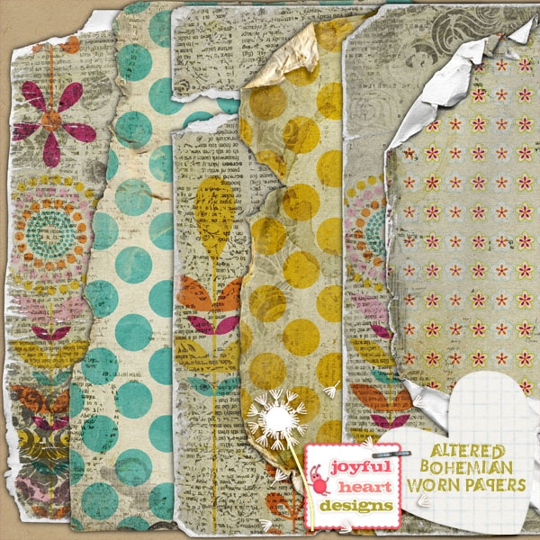 Download Altered Bohemian {Worn Papers} 