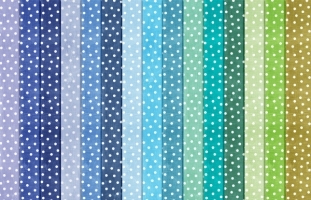 Irregular polka dot textured