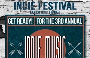 Indie Music Festival Flyer and