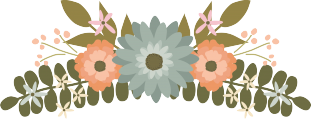 Floral Clipart, Flower Clipart,