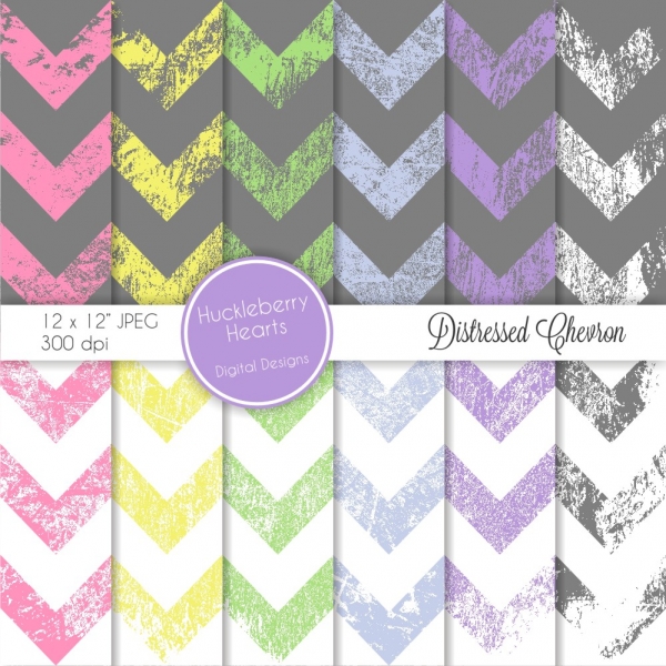 Download Distressed Chevron Digital Paper, Chevron Background 