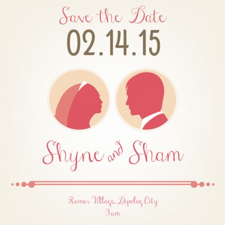 Save the Date Wedding Template