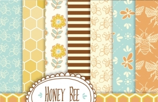 Honey Bee Patterns & Papers