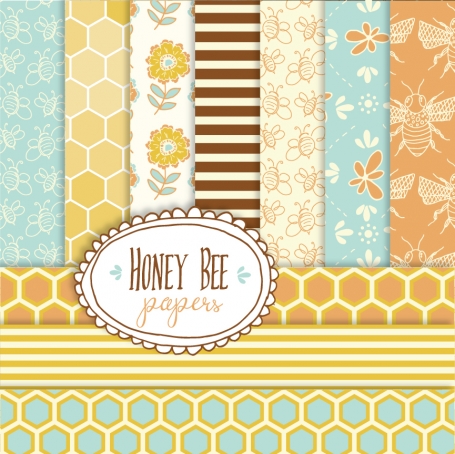 Honey Bee Patterns & Papers
