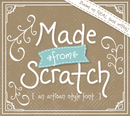 Made From Scratch Font
