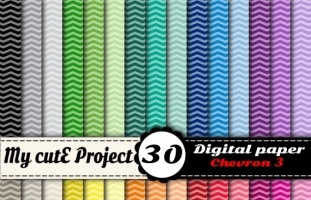 Chevron 3 - DIGITAL PAPER Pack -