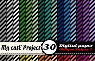 Stripes Oblique 2 - DIGITAL PAPER