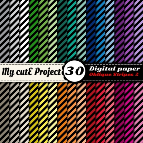 Stripes Oblique 2 - DIGITAL PAPER