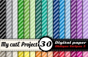 Stripes Oblique 3 - DIGITAL PAPER