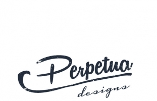 Perpetua Premade Grunge Logo 