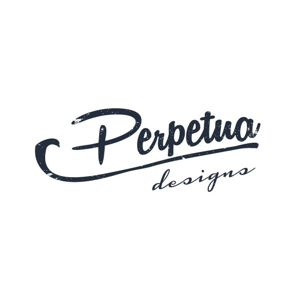 Download Perpetua Premade Grunge Logo  