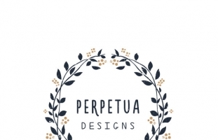 Perpetua Artsy Pre-Made Logo 