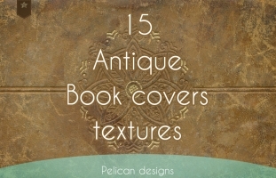 Antique Book Cover Textures1