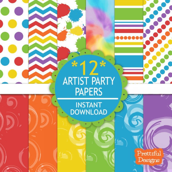 Download Artist Party Paperpack 