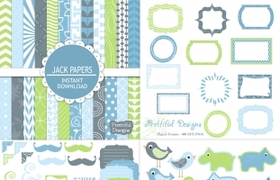 Jack Digital Scrapbook Kit