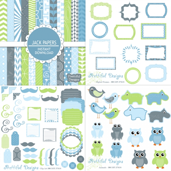 Download Jack Digital Scrapbook Kit 