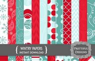 Wintry Digital Paperpack