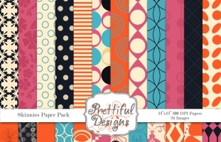 Skinnies Digital Paperpack
