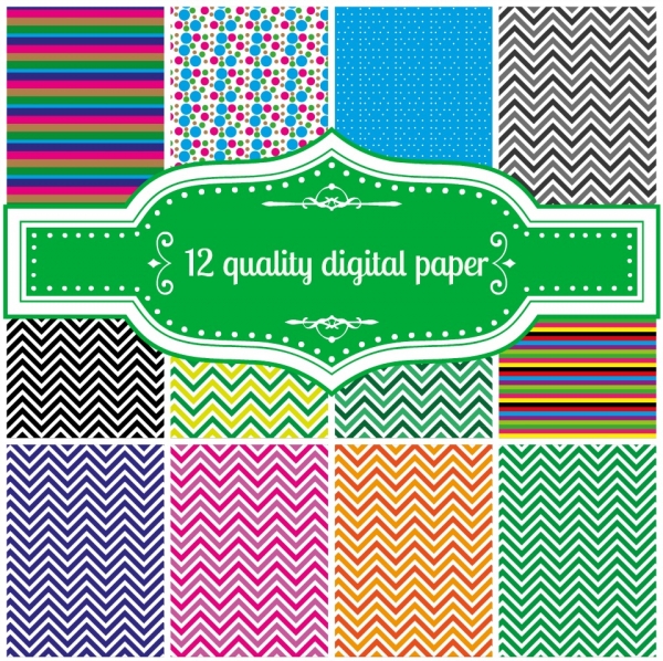 Download Pattern digital paper 