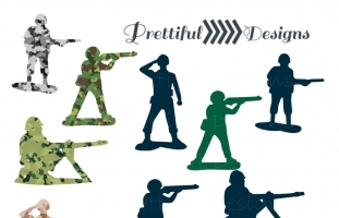 Army Men Clip Art