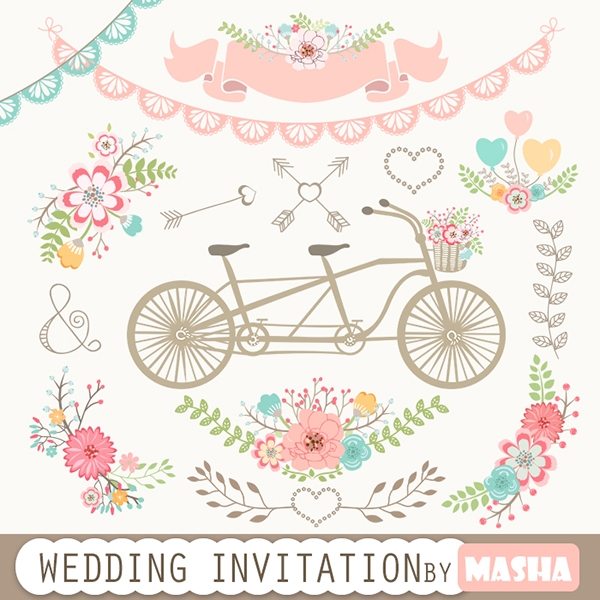 Download Wedding Invitation Clip Art 