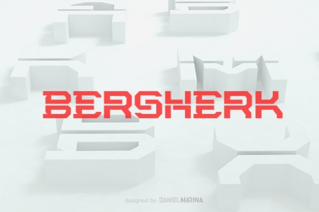 Bersherk Typeface
