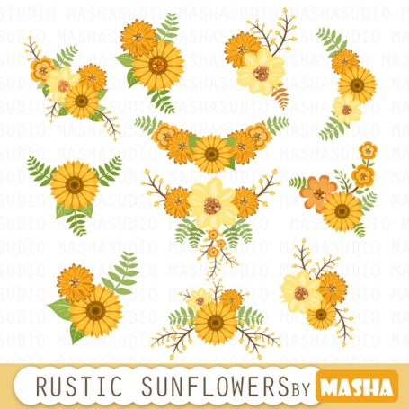 Sunflower Clipart