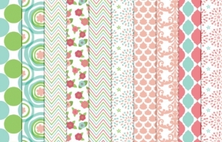 Hello spring digital papers