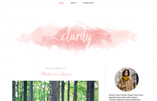 Premade Blogger Template