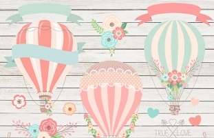 Hot Air Balloon Clipart