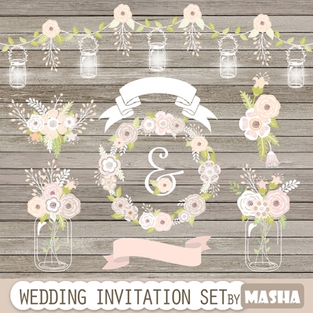 WEDDING INVITATION SET