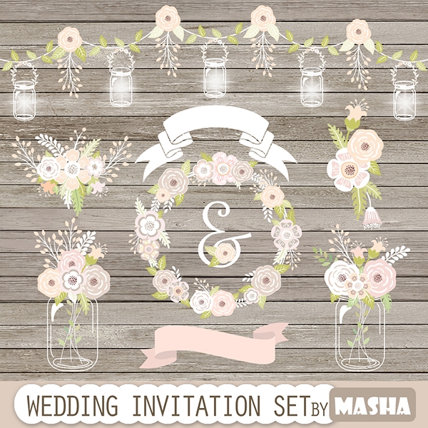 Download WEDDING INVITATION SET 