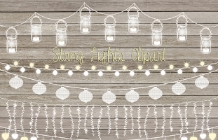 STRING LIGHTS CLIPART