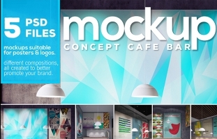 Poster & Logo Mock-up vol.1