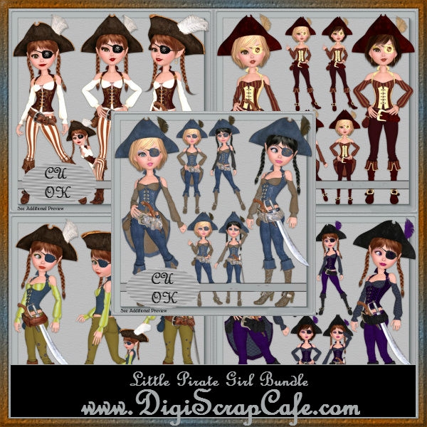 Download Little Pirate Girls Bundle 