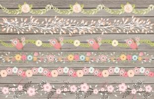 Floral Border Clipart