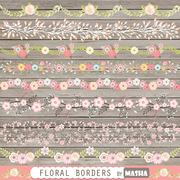 Download Floral Border Clipart 