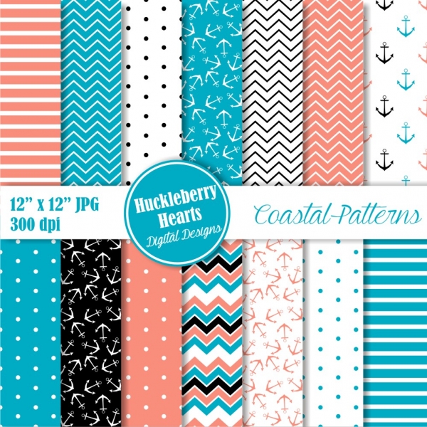 Download Nautical Digital Paper 