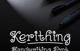 Kerithing Handwriting Font