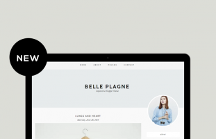 Responsive Premade Blogger