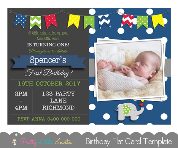 Download  Boys Birthday Invitation 