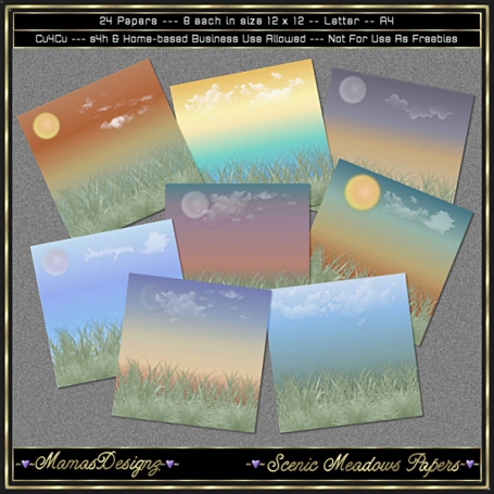 Scenic Meadows Paper Pack