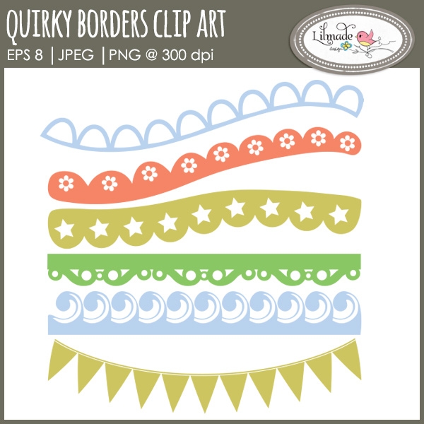 Download Quirky borders clipart, lace clipart, pennant banner clipart 