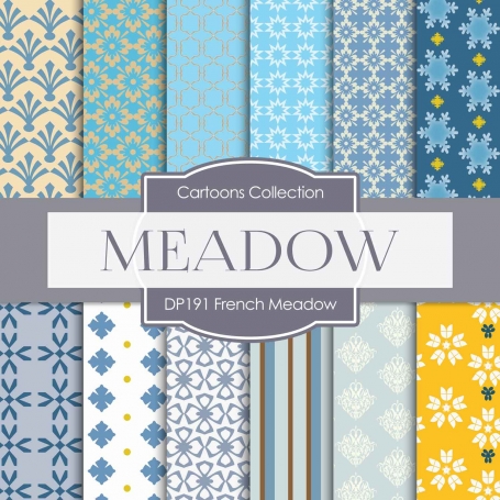 Digital Papers - French Meadow
