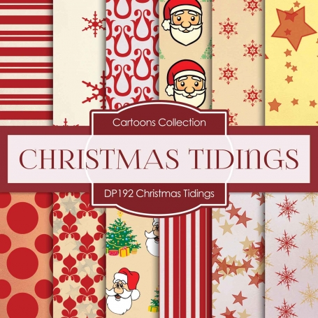 Digital Papers - Christmas Tidings