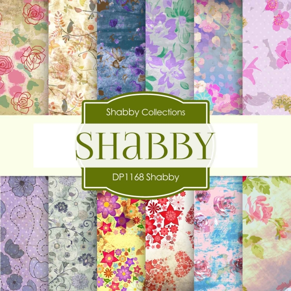 Download Digital Papers - Shabby (DP1168) 