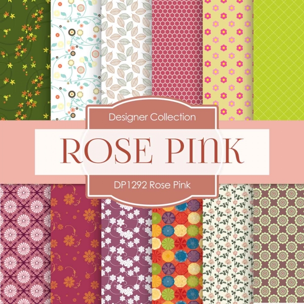 Download Digital Papers - Rose Pink (DP1292) 