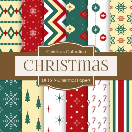 Digital Papers - Christmas Papers
