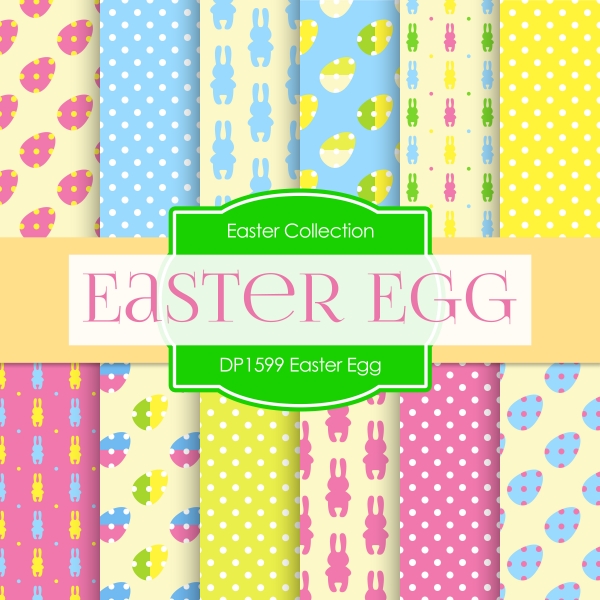 Download Digital Papers - Easter Egg (DP1599) 